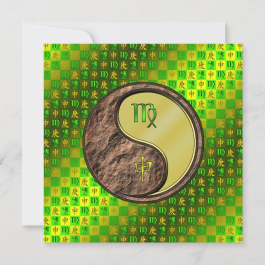 Virgo & Metal Monkey Kaart (Voorkant)