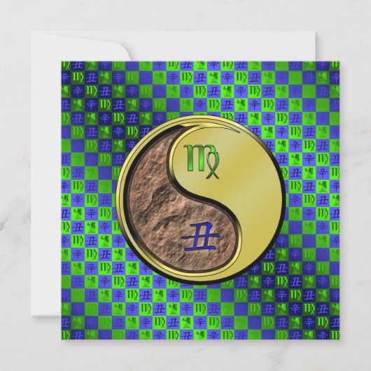 Virgo & Metal Ox Kaart (Voorkant)