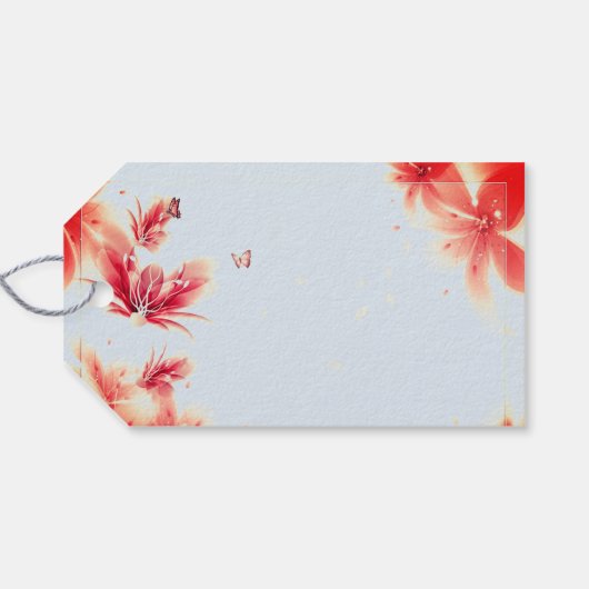 Virgo "New Baby" Fun Cadeaulabel (Achterkant Horizontaal)