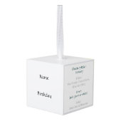 Virgo Ornament (Achter hoekig)