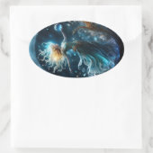 Virgo Ovale Sticker (Tas)