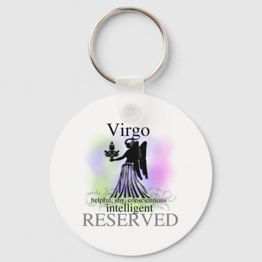 Virgo over jou sleutelhanger (Voorkant)