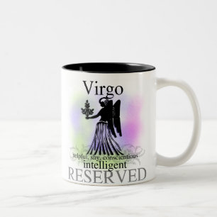 Virgo over jou tweekleurige koffiemok