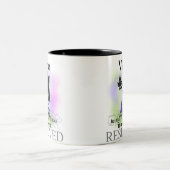 Virgo over jou tweekleurige koffiemok (Center)