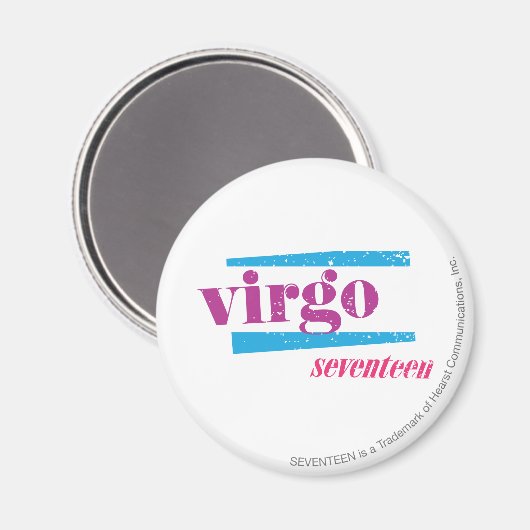 Virgo Paars Magneet (Voorkant / Achterkant)