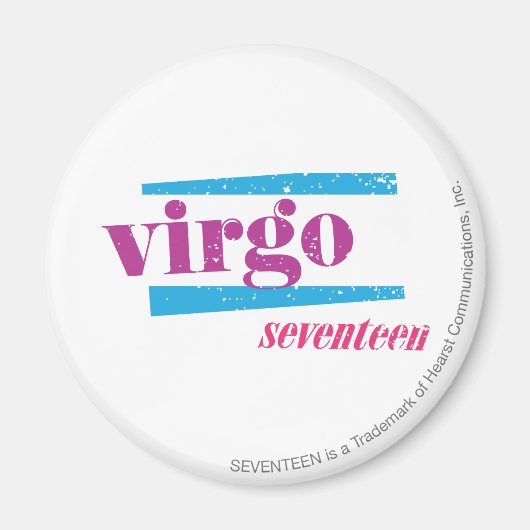 Virgo Paars Magneet (Voorkant)