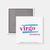 Virgo Paars Magneet (Voorkant / Achterkant)