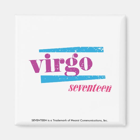 Virgo Paars Magneet (Voorkant)