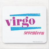 Virgo Paars Muismat (Voorkant)