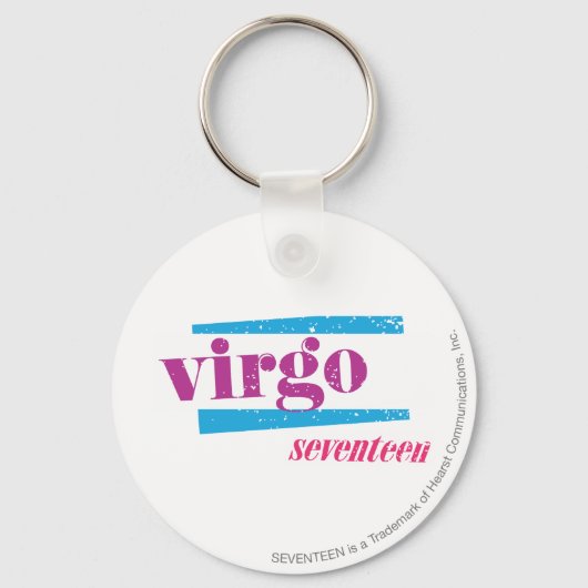 Virgo Paars Sleutelhanger (Voorkant)