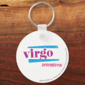 Virgo Paars Sleutelhanger (Voorkant)