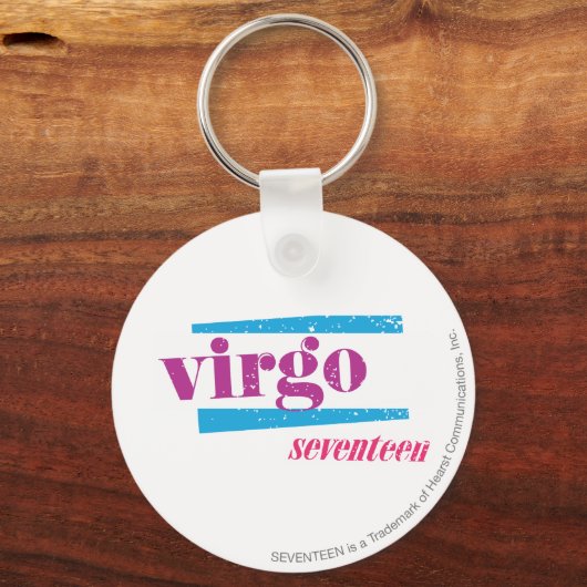 Virgo Paars Sleutelhanger (Voorkant)