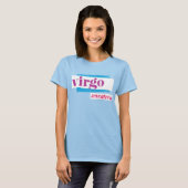 Virgo Paars T-shirt (Voorkant volledig)