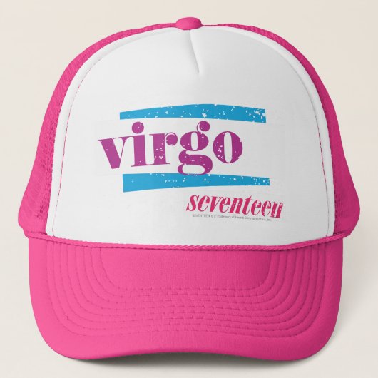 Virgo Paars Trucker Pet (Voorkant)