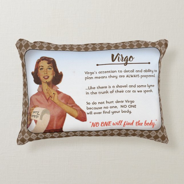 Virgo Pillow Accent Kussen (Voorkant)