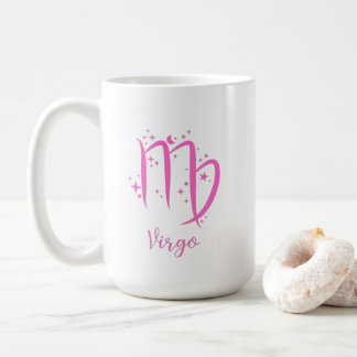 Virgo Pink Zodiac Koffiemok