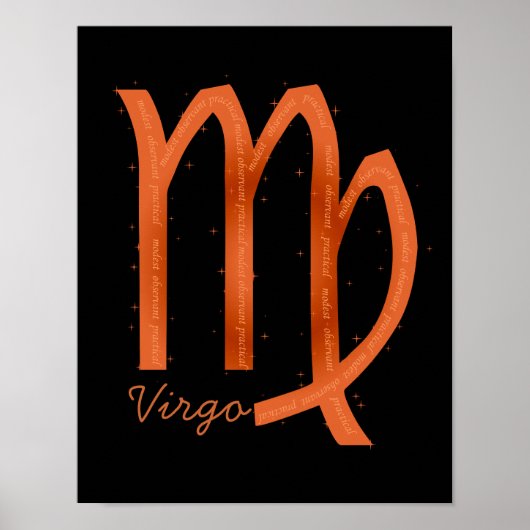 Virgo Poster (Voorkant)