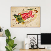 Virgo Poster (Thuiskantoor)