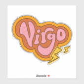 Virgo Power | Soft Girl | Aesthetic Horoscope Top Sticker (Vel)
