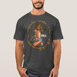 Virgo Queen Sweet als Snoep Birthday Gift for Blac T-shirt
