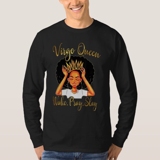 Virgo Queens Are Born In August 23  September 22 T-shirt (Voorkant)