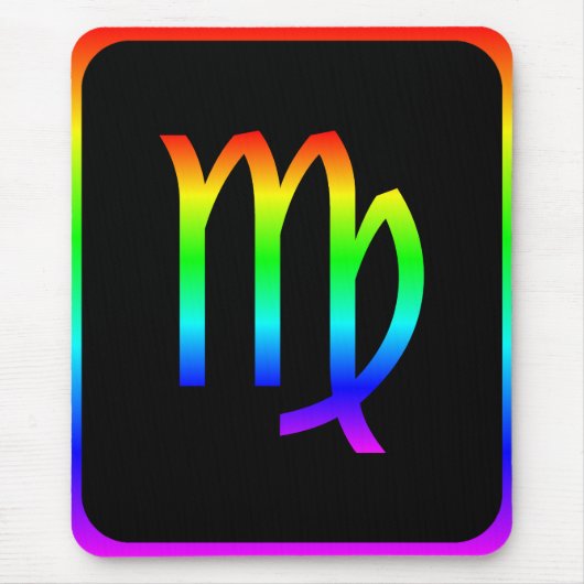 Virgo Rainbow Muismat (Voorkant)