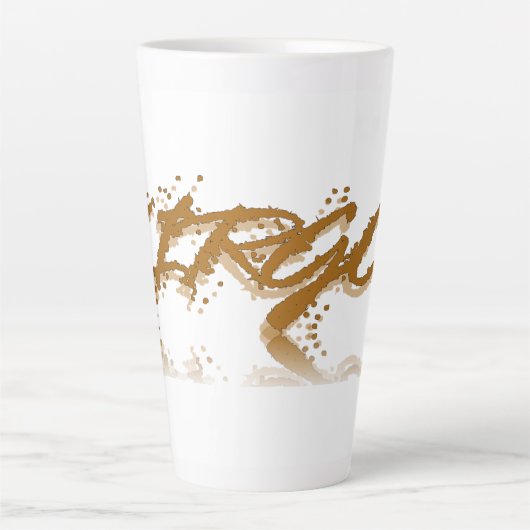 Virgo Reflection Latte Mok (Voorkant)