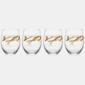 Virgo Reflection Wijnglas Zonder Voet (Voorkant)