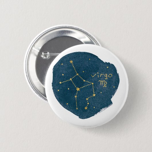 Virgo Ronde Button 5,7 Cm (Voorkant /achterkant)