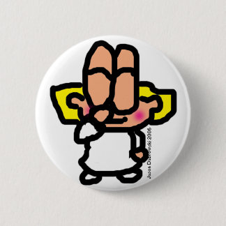 Virgo  ronde button 5,7 cm