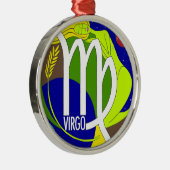 Virgo Round Ornament (Rechts)