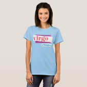 Virgo roze t-shirt (Voorkant volledig)