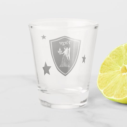 Virgo Shot Glas (Achterkant)