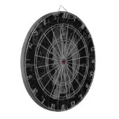 Virgo Sign Constellation Hevelius Black Decor Dartbord (Voorkant Links)