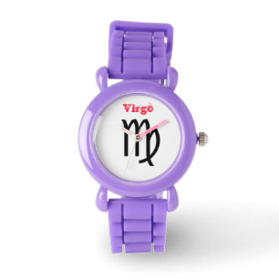 Virgo Sign of the Zodiac. Kinderhorloges. Horloge