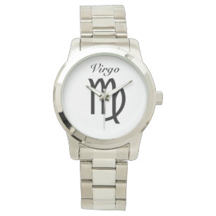 Virgo Sign of the Zodiac. Mannen horloges. Horloge