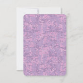 Virgo Sign on Pink Fuchsia Digital Camouflage (Achterkant)