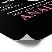 Virgo Sign. van de Zodiac, Astrologisch Poster (Hoek)