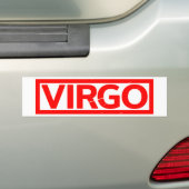 Virgo Stamp Bumpersticker (Op auto)