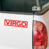 Virgo Stamp Bumpersticker (Op Truck)