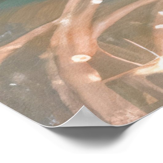 Virgo Star Sign Goddess, Celestial Being, Zodiac Poster (Hoek)