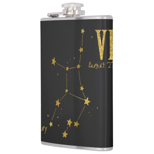 Virgo Star Sign. Heupfles (Links)