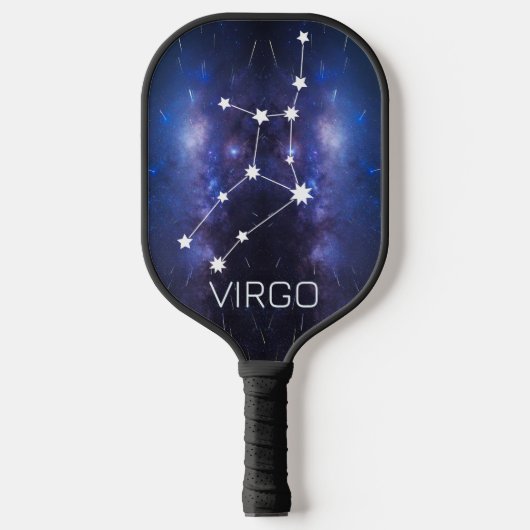 Virgo Star Sign. Pickleball Paddle (Voorkant)