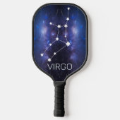 Virgo Star Sign. Pickleball Paddle (Achterkant)