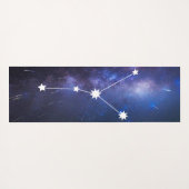 Virgo Star Sign Yoga Mat (Achterkant (horizontaal))
