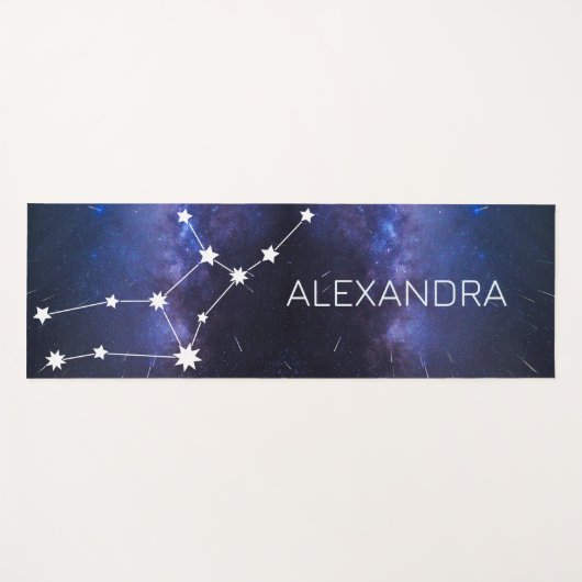 Virgo Star Sign Yoga Mat (Voorkant (horizontaal))