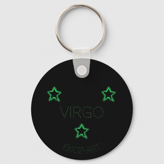 VIRGO Stars Sleutelhanger (Achterkant)
