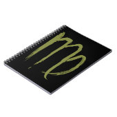 VIRGO Sterrenbeeld Augustus September Geboorte Ast Notitieboek (Linkerzijde)