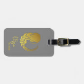 Virgo Sterrenbeeld Bagage Label (Voorkant horizontaal)