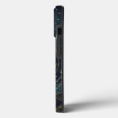 Virgo sterrenbeeld zwart en goud Case-Mate iPhone Case (Achterkant / Links)